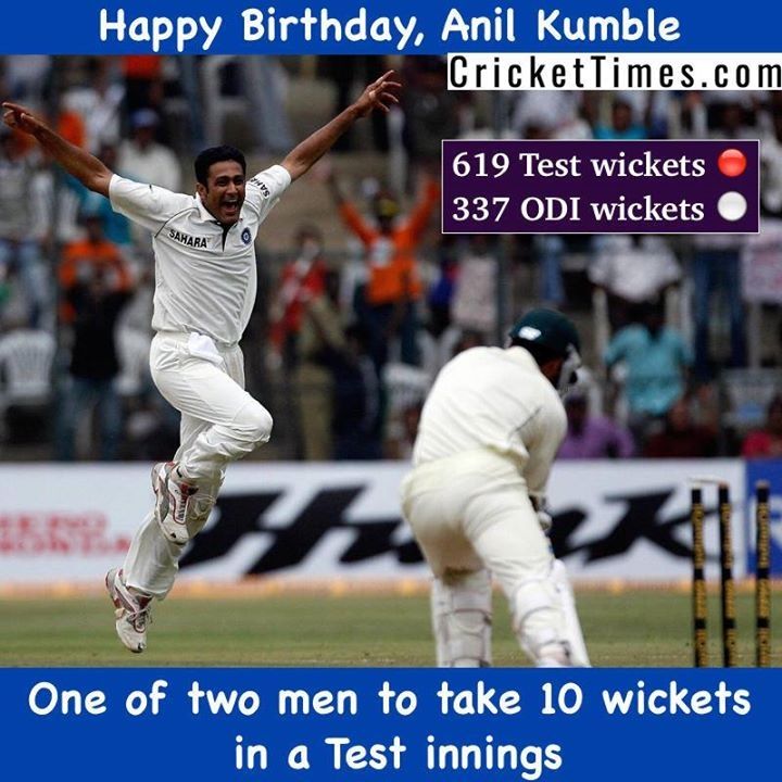 Happy Birthday, Anil Kumble  
