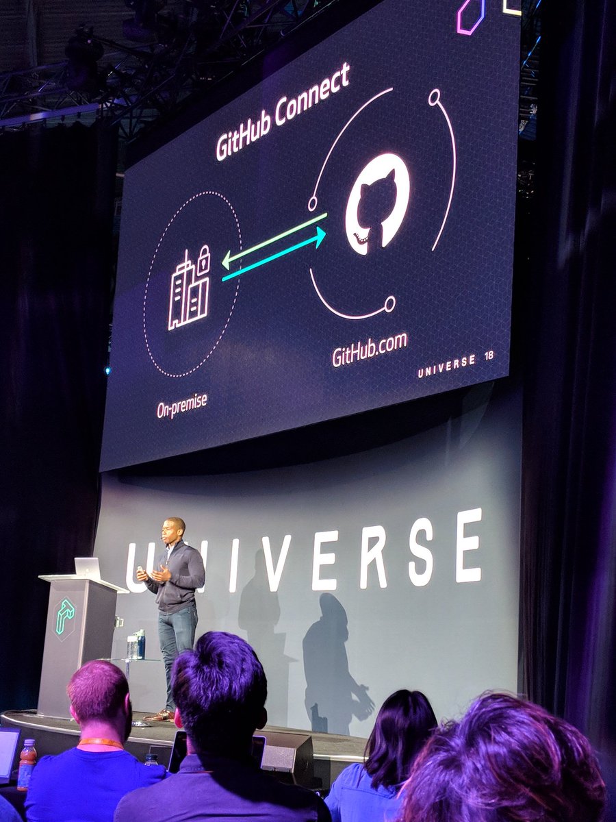 My baby has been born!! 🎉🎉 For the past year I have been working on GitHub Connect; learnt a lot; failed sometimes; and this launch is a proud moment #GitHubUniverse #GitHubConnect
