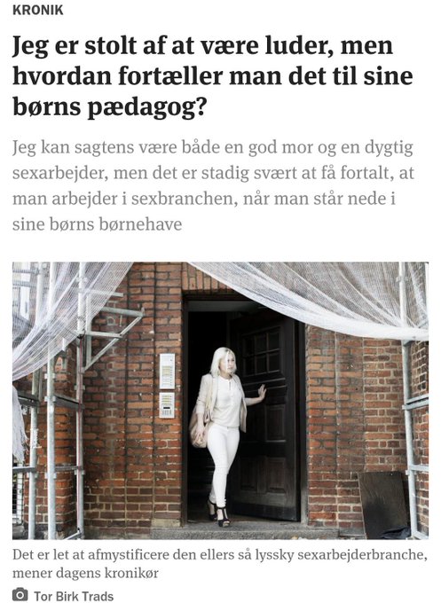 Jeg har skrevet en kronik. L&aelig;s med, det er et sp&aelig;ndende og VIGTIGT emne. Jeg ville ogs&aring; blive utrolig<a href="/tag/birthdaygirl"class="tags"><span>#birthdaygirl</span></a><a href="/tag/dkwebcam"class="tags"><span>#dkwebcam</span></a>