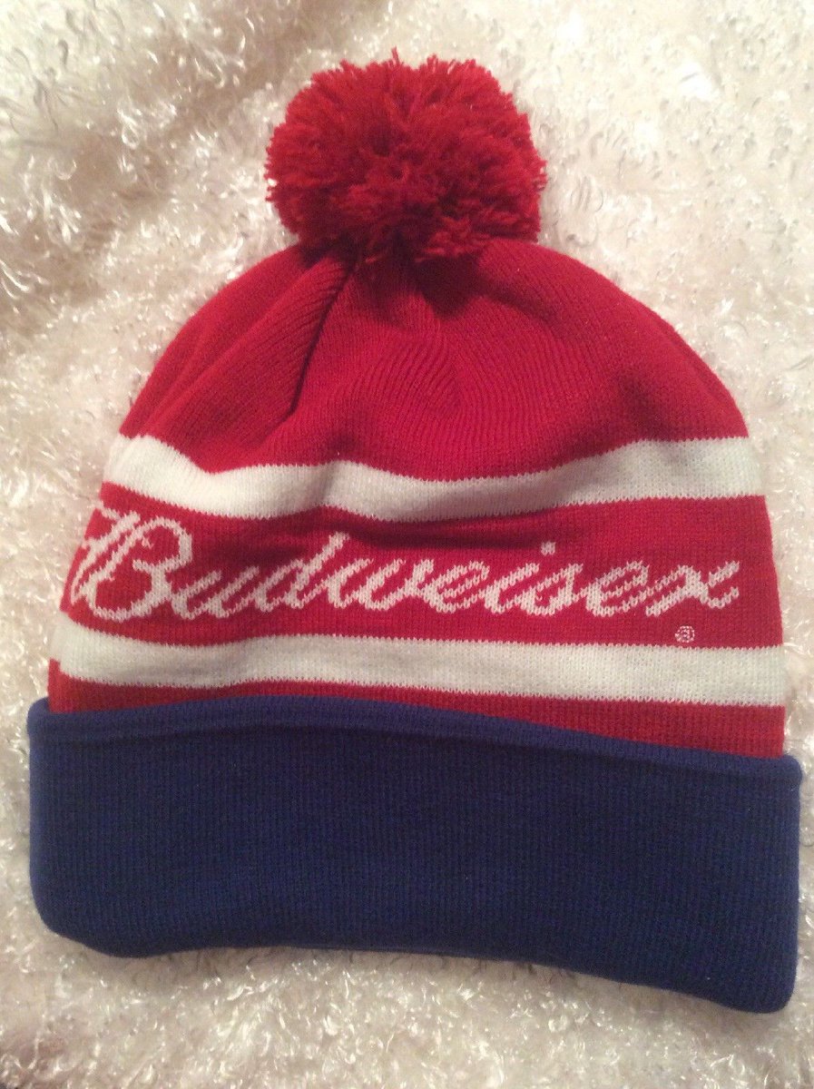 KneeCRee's tweet photo. This cap's for you: https://t.co/aAdgtnyELB

 #aussergewöhnlich #hat #hut #hsa #帽子 #beer #ビール #bier #Cerveza #knitted #ニット #Budweiser #Knit #Ski #Cap #Snow #Winter #Beanie #RedWhiteBlue #AnheuserBusch #nesiesnest #ebay #Gestrickte #Tricoté #Punto https://t.co/MJpYTMDK8e