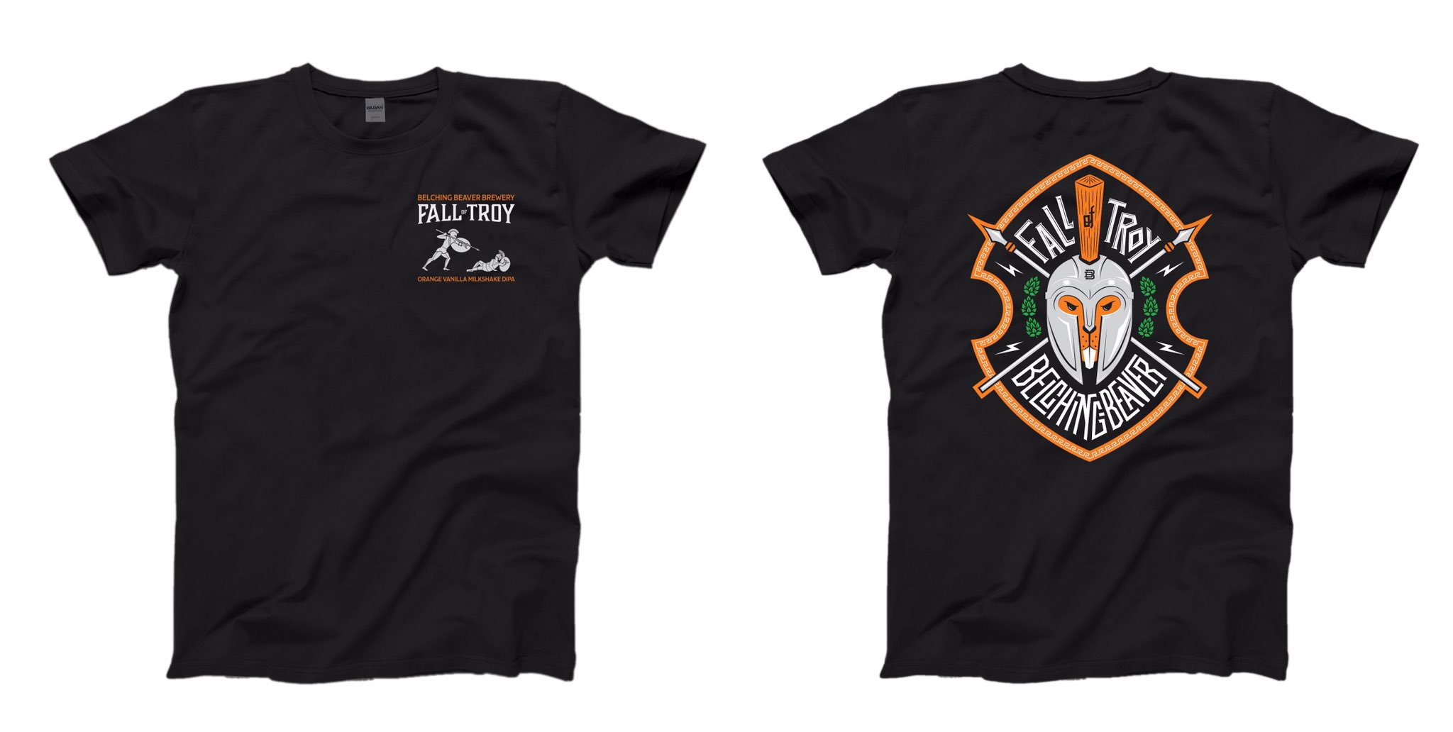 belching beaver t shirt