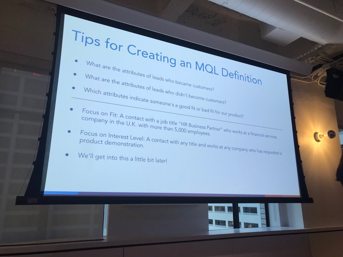LeaveYourMRK's tweet photo. Here’s how to define a #mql #PDXHUG https://t.co/IDZ85MPwzT