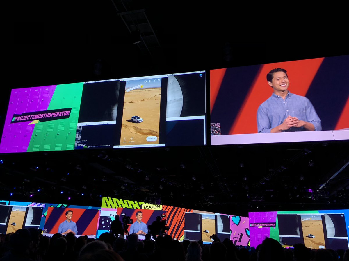 DaisyQin's tweet photo. If #ProjectSmoothOperator were available tomorrow, we’d start using it tomorrow. Bring it to market, @Adobe!
#AdobeMAX https://t.co/LUYm17afMV