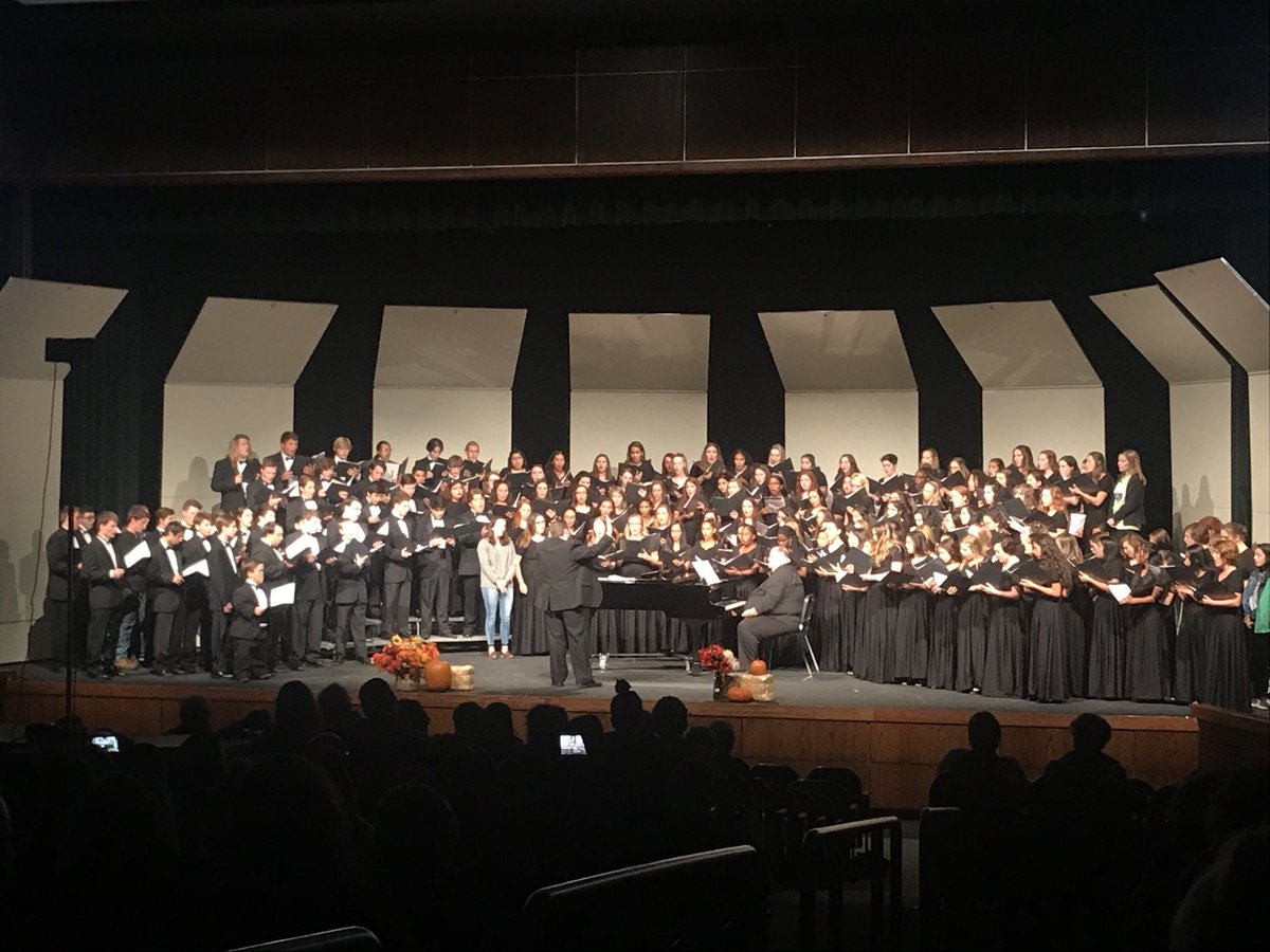 Absolutely beautiful show from <a href="/kparkchoir/">KPHS Choir</a> tonight! Last song was incredible. Thanks to the alumni who joined us.