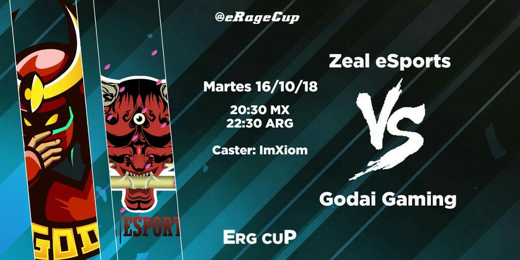 #AoV | Enfrentamiento

en unos minutos tendremos la final del winner bracket entre dos equipazos como lo son @GamingGodai y @ZealEsportsAoV 

#ArenaOfValor

El partido sera casteado por <a href="/ImXiom/">Xiom Revivido ...</a> ¡Atentos!