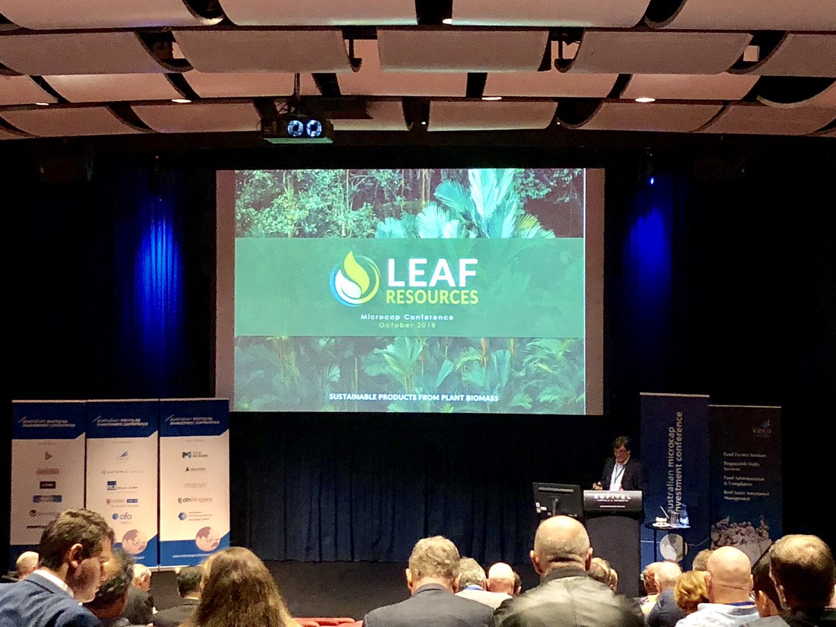 TheStockNet's tweet photo. “The battleground of the wallet is coming down to sustainability and @LeafResources $LER is driving these practices” - MD Ken Richards discusses how he’s commercialising #GlycellTM technology to generate high-value renewable products from plant biomass | @AusMicrocap #AusMicrocap https://t.co/eXlwgWAsKv