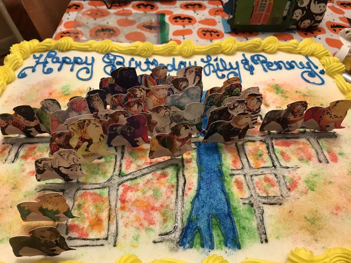 BulldogsUN's tweet photo. @BulldogsUN themed 4th birthday party @BataviaParkDist Eastside Center #happybirthday #woof https://t.co/UHUsw2nnui