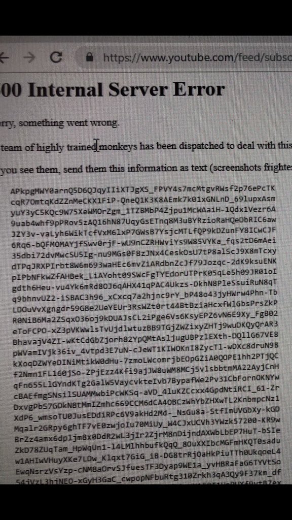 elanthirian's tweet photo. #YouTubeDOWN https://t.co/U1kMVtD0e4