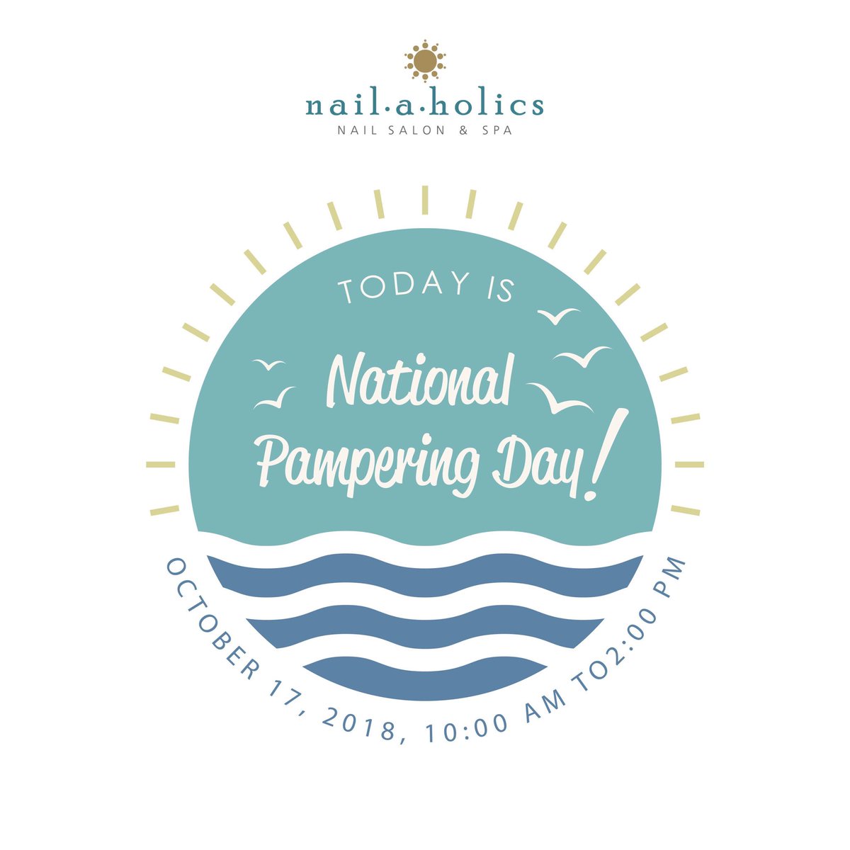Celebrate #NationalPamperingDay today!