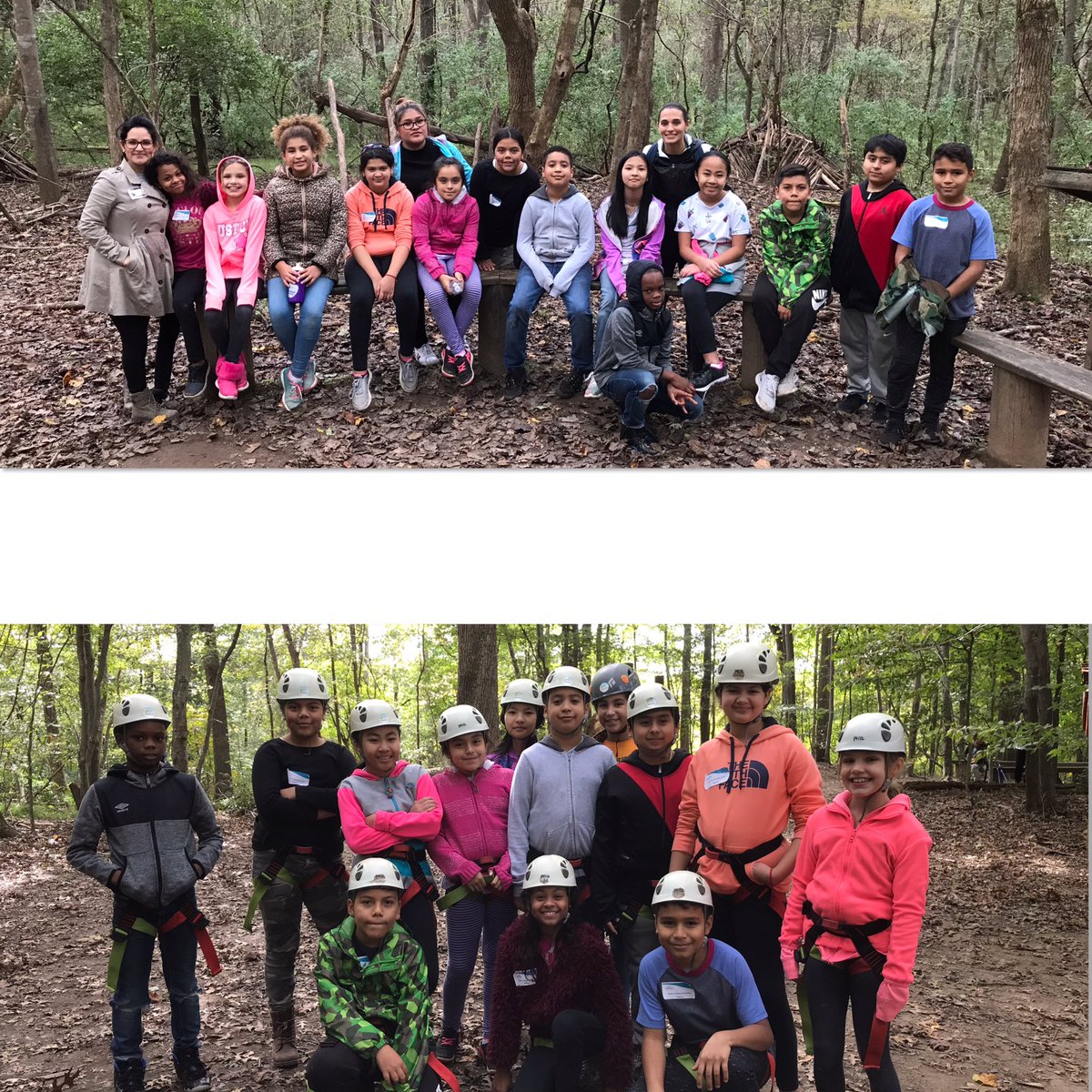 MrsAhmadsCorner's tweet photo. What I love most about this field trip is that we mix all the 5th grade classes and put them into random groups! It amazes me every year how well they work together and to see new friendships form!! #5thGradeCollaboration https://t.co/oRWQ4FrcGD