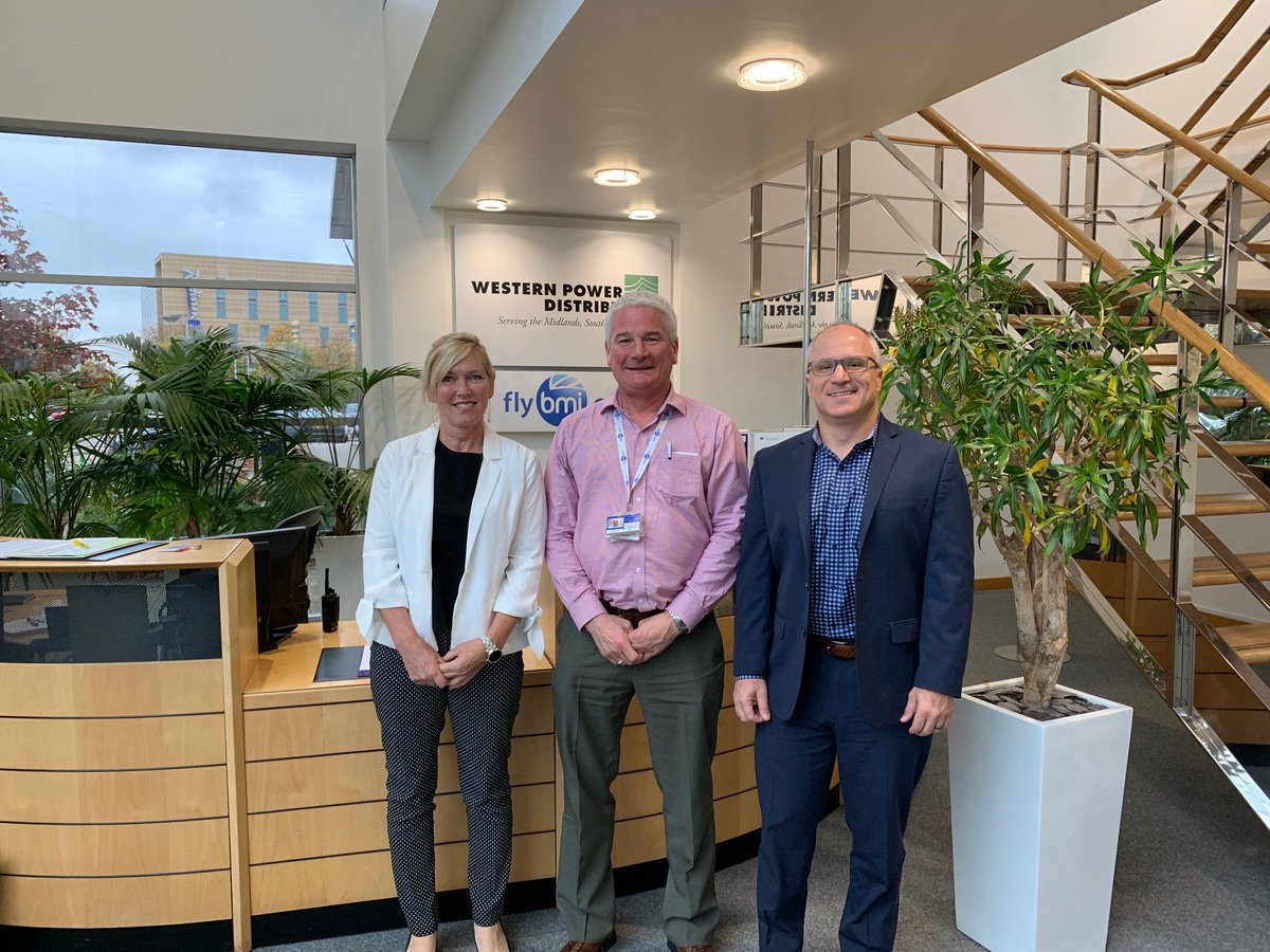 AeroVisionInt's tweet photo. AeroVision's Lyn and Sam onsite at BMI Headquarters with Michael Knowles, BMI Director of Engineering. The AeroVision duo is attending #MROEurope2018 and seized the opportunity for a quarterly review meeting regarding AeroVision's CPH Support Program Partnership with BMI. https://t.co/s7QP45RCds