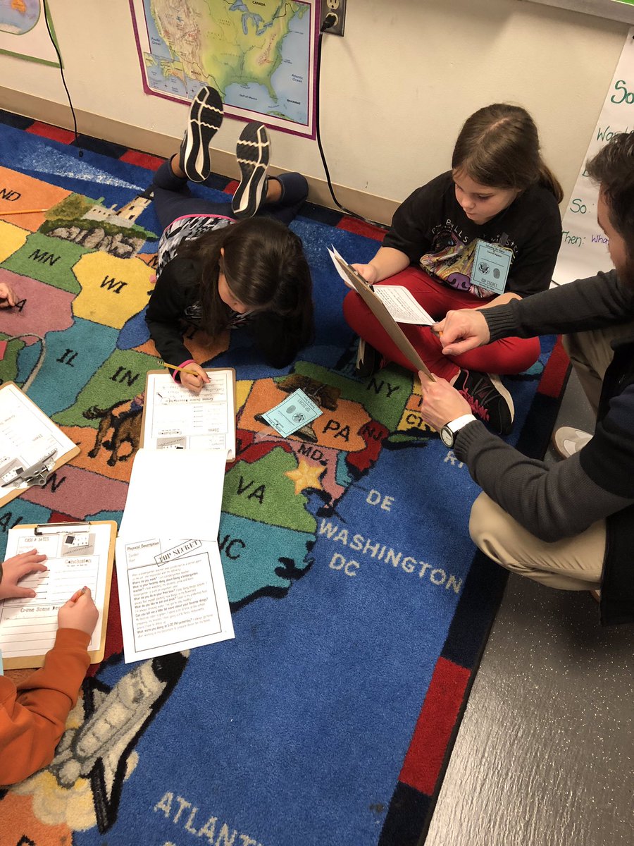 Our principal went missing today! We used our reading strategies to solve the mystery. <a href="/EversParkElem/">EversParkElementary</a> <a href="/tuckerlct/">Linda Tucker</a> #DentonISDdelivers #wearethechangeweseek