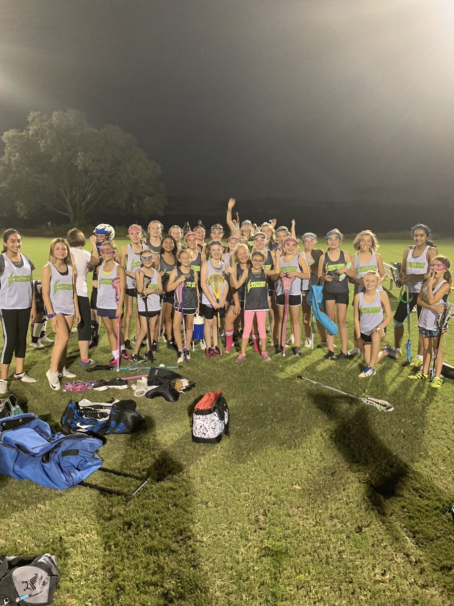Tuesday Night Lights! #7v7youth #lightninggirlslacrosse