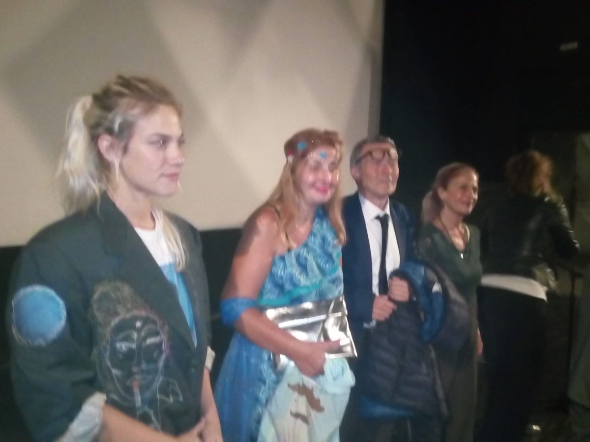 GraceST81174926's tweet photo. At the Première in Catania Sicily Italy by Tea Falco Directory and Isabella Arnaud Producer for Sky Arte and Sky Arte HD-Cinedance with me and Massimo Puglisi the Actors https://t.co/mC1TlU1t4b
