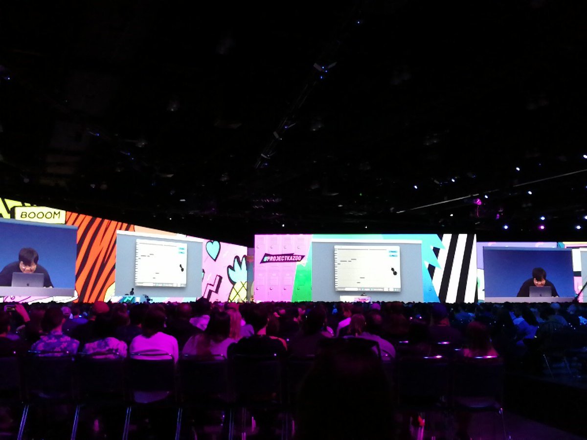 saxena21nikhil's tweet photo. #projectkazoo rocks! #adobemax2018 #adobelife https://t.co/Zm8xj05g4m