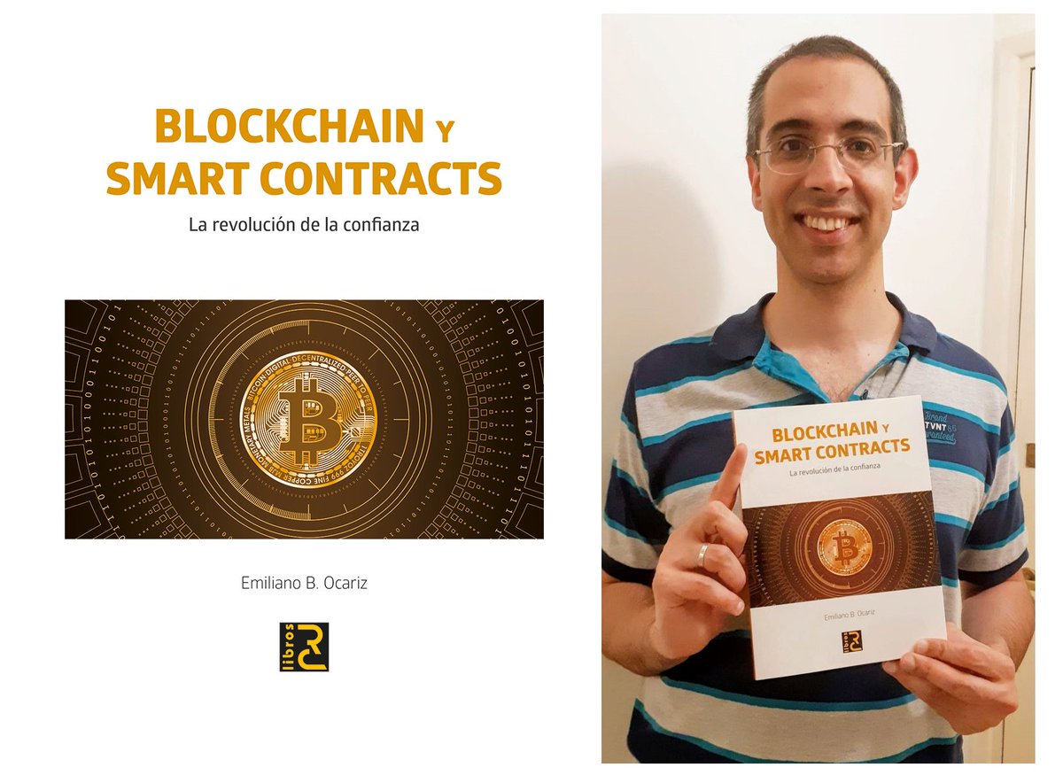 EmilianoOke's tweet image. ¡Un lujo la edición @Jose_GrupoRC! Alegría total 
Blockchain y SmartContracts #RevolucionDeLaConfianza  #BTC #blockchain #bitcoin @dieguito @MarvinStone @luism_moya @CuadraLab @WorldTrendsInfo @enriquerodal @grupoavantiarg1 @TheFakeCreation Please RT!😀rclibros.es/producto/block…