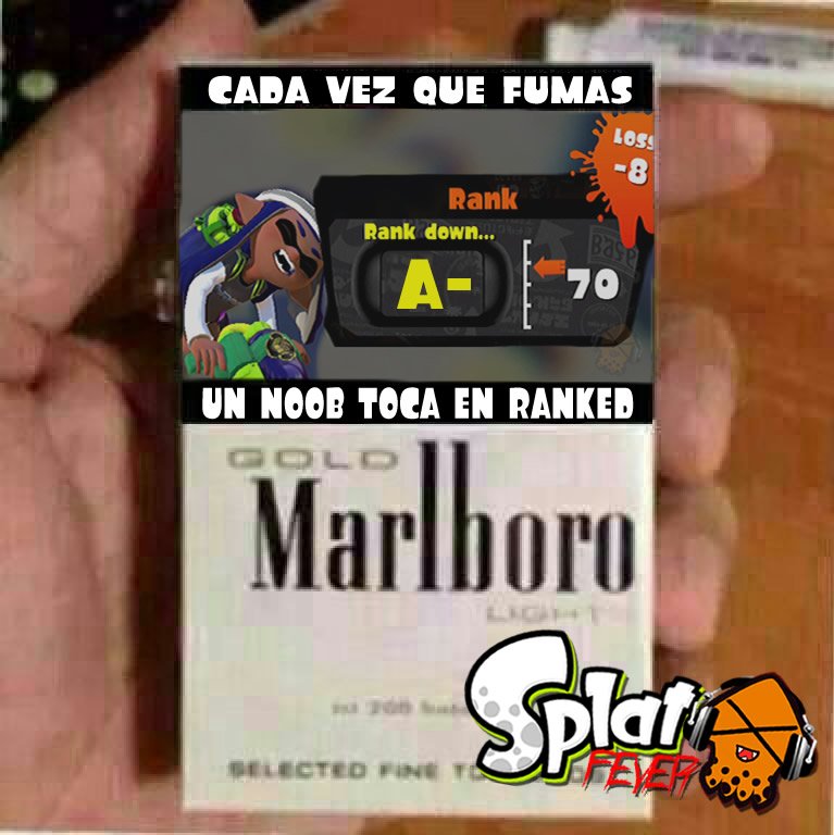 Dazaev's tweet photo. Haber si a la mala se aprende D:
#Splatoon #Splatoon2 #SplatFever #RankDown https://t.co/c9BSAA7QHi