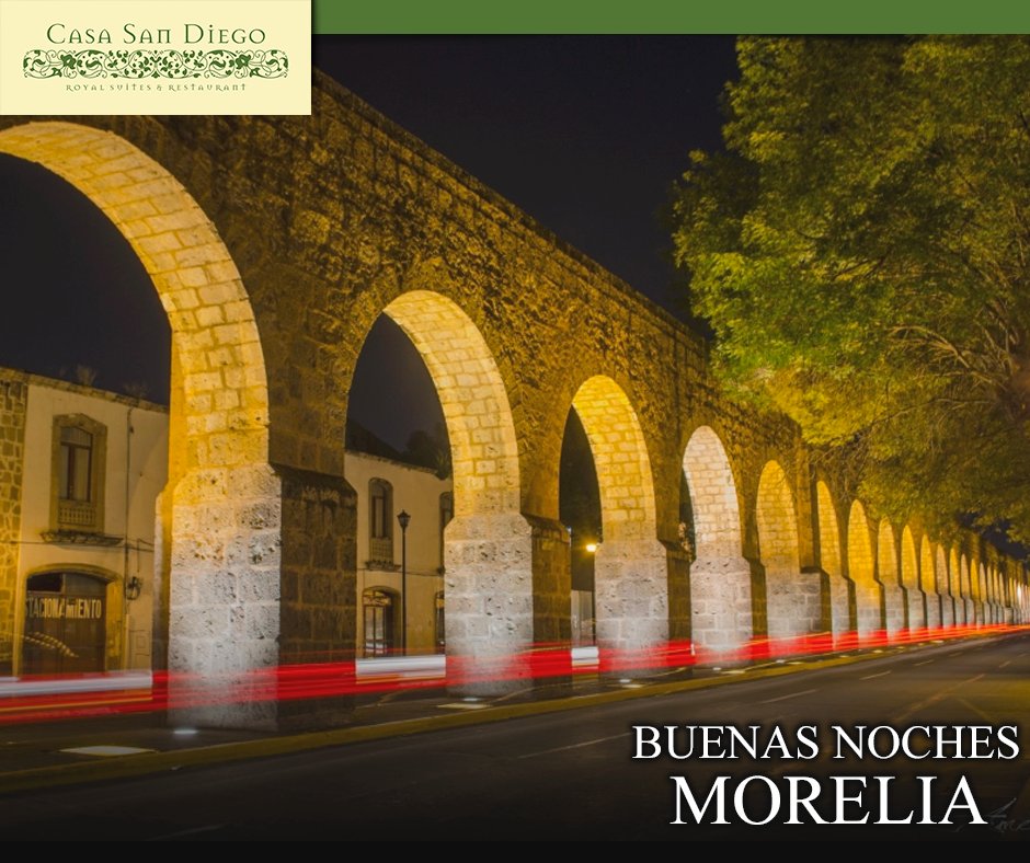casasandiegom's tweet photo. Un descanso merecido es lo que todos necesitamos para afrontar el día el nuevo día ¡buenas noches a todos! 😁

#Morelia #Noche #Acueducto #Turismo #Mexico #Octubre https://t.co/saqvcixxZR