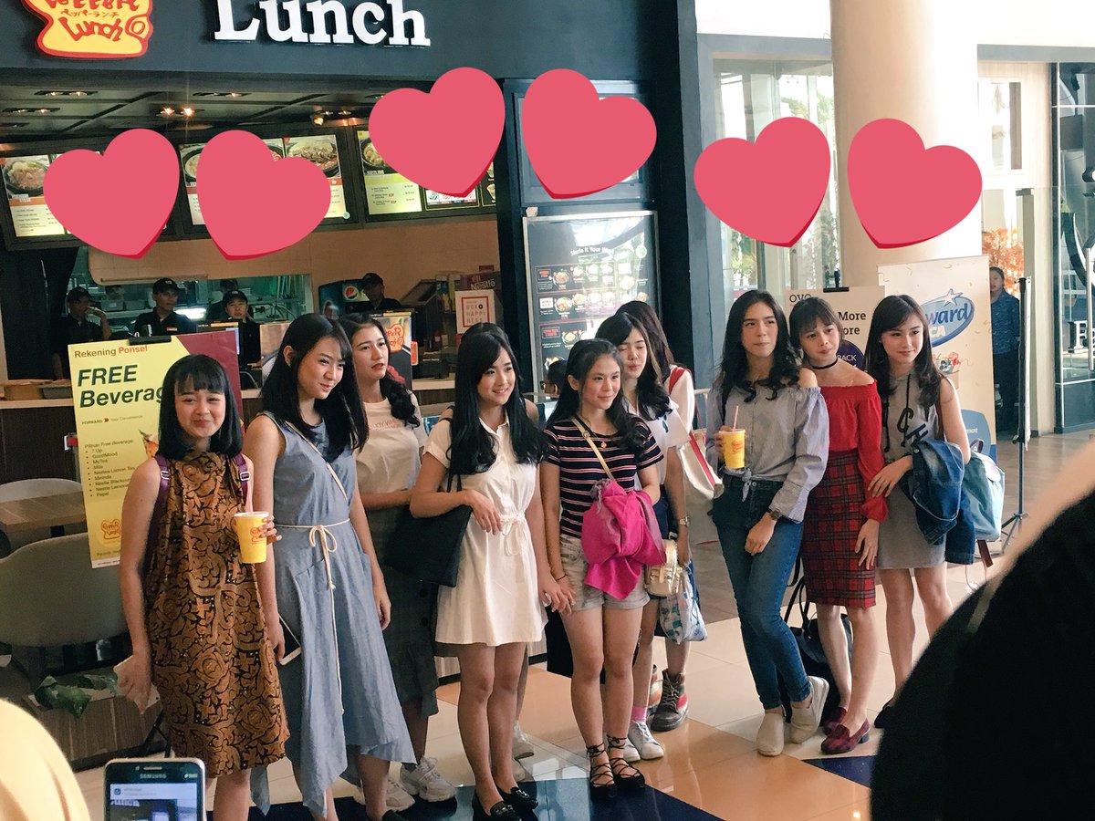 Misi-misi Cwe cantik mau lewat