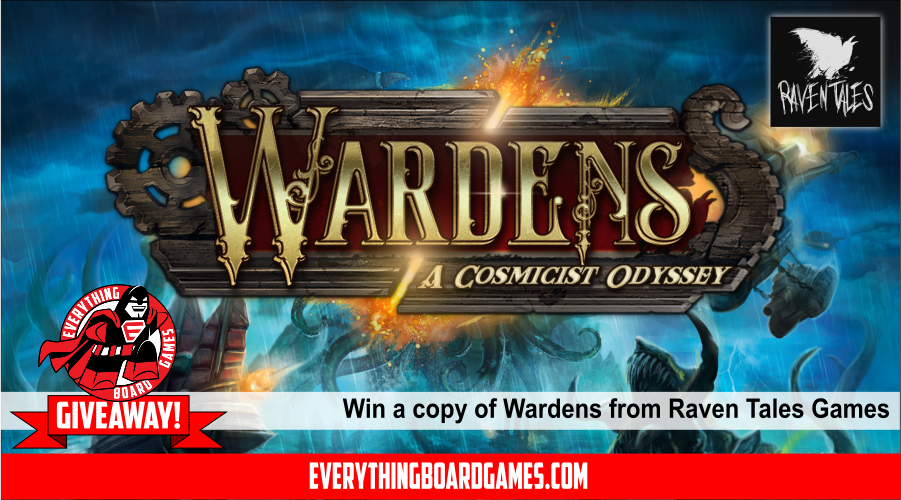 JRiddell15's tweet photo. Enter to win a copy of Wardens from @RavenTalesGames and @ETBoardGames. Ends October 31. Enter at https://t.co/aUXbfzt3rR  https://t.co/jHQy71p6hd
