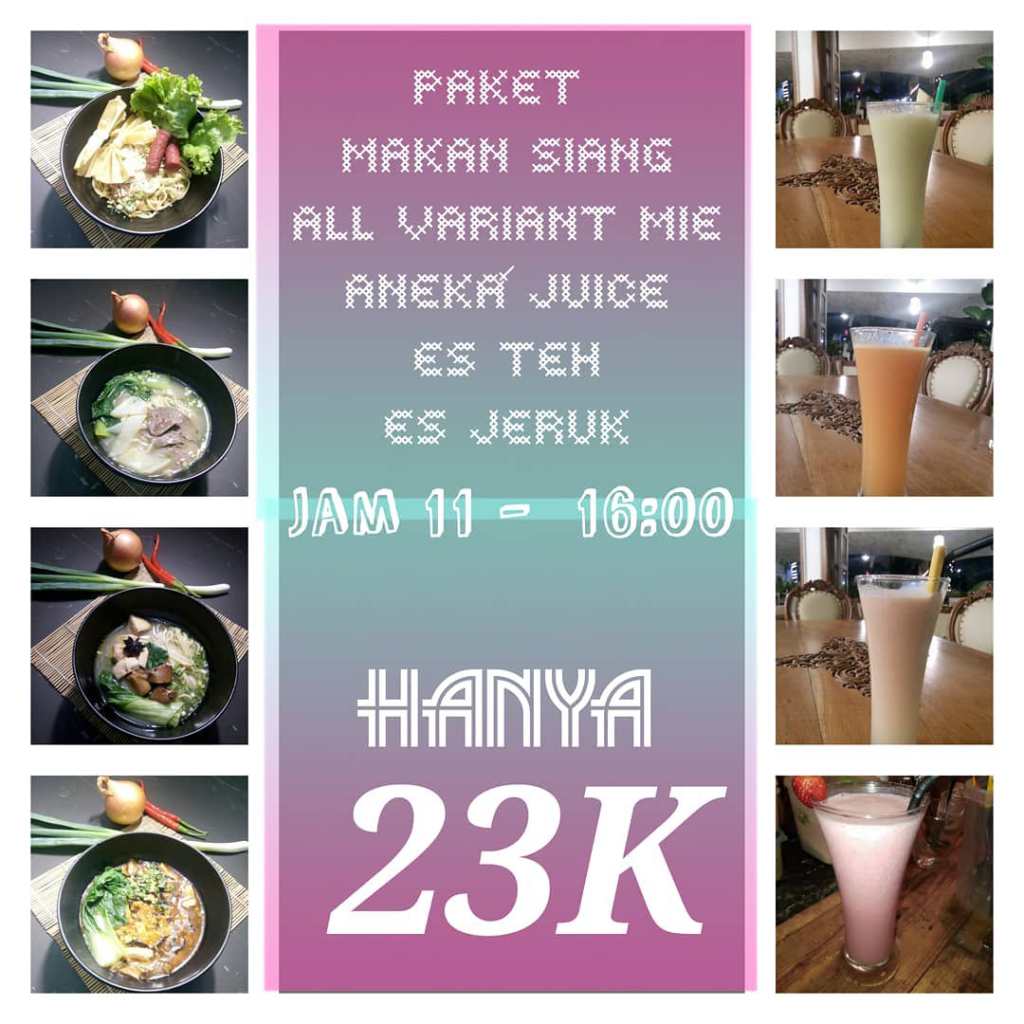 SeraeCoffee's tweet photo. Paket Makan Siang 23 Ribu dijamin puas https://t.co/GI3npT1dn6 https://t.co/iSXLtXs7ua