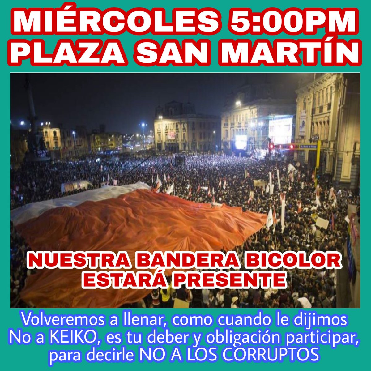 VPeruvian's tweet image. Ciudadano peruano, tienes un deber y obligación salir a las calles a defender al #FiscalPerez, y protestar por la impunidad de los corruptos en el MP, en el PJ y en el Congreso