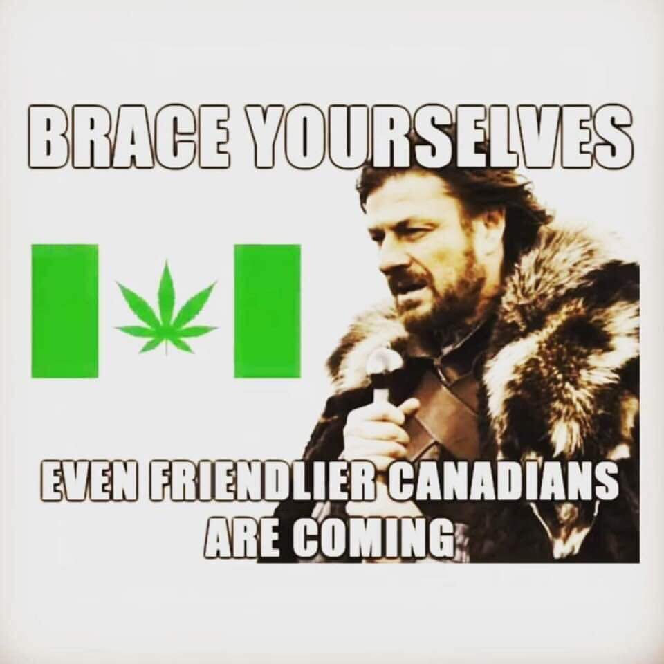 ShauneWalt's tweet image. #BraceYourselves
#WeedWednesday
#FederalLegalization
#Everyoneiswatching 
#ThisShouldBeInteresting 
#ThisIsCanada 🇨🇦