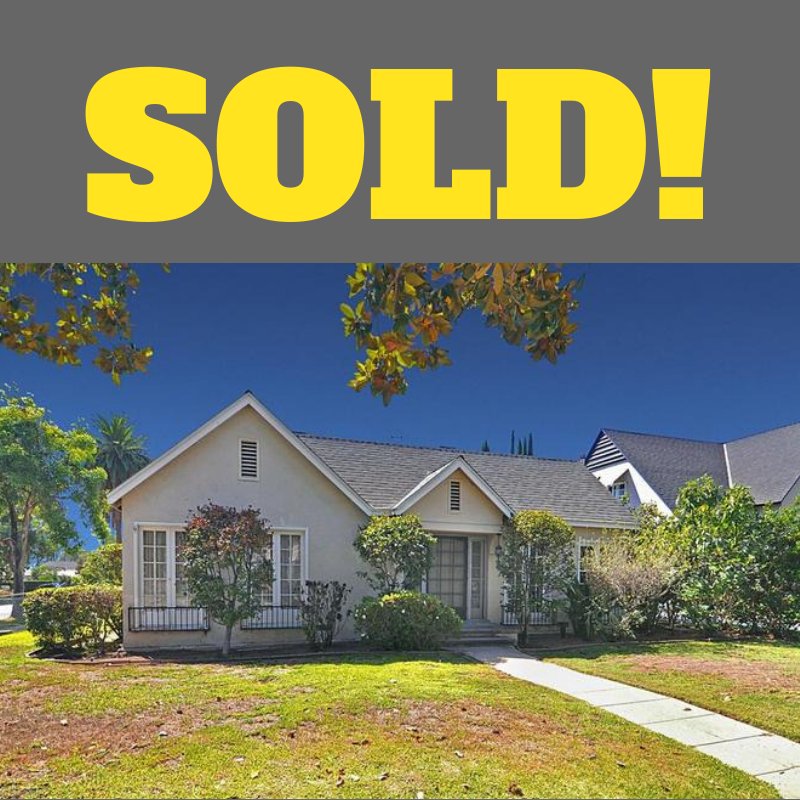 RealEstate_Mack's tweet photo. SOLD!  Competing against 6 other offers, we came out on top! Congratulations to my client on the purchase of this charming home, I can't wait to see the new life you breathe into this Pasadena gem! https://t.co/SOFHbvQ68V