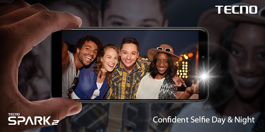 tecnomobile's tweet photo. Take a confident selfie day and night #Spark2
#mixflash #TECNOMobile https://t.co/ug5wguKDiu