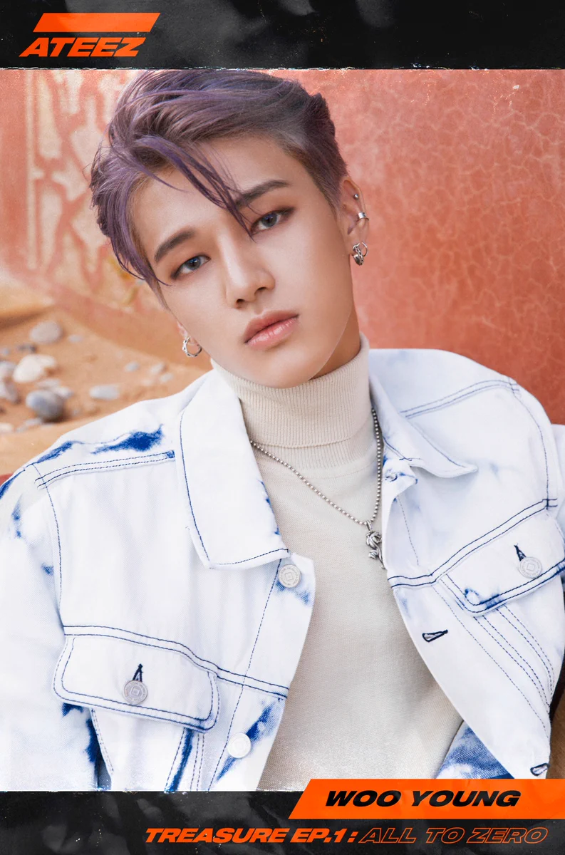 ATEEZ ウヨン Wooyoungトレカ サノク ① wonderland ATEEZ] WOOYOUNG