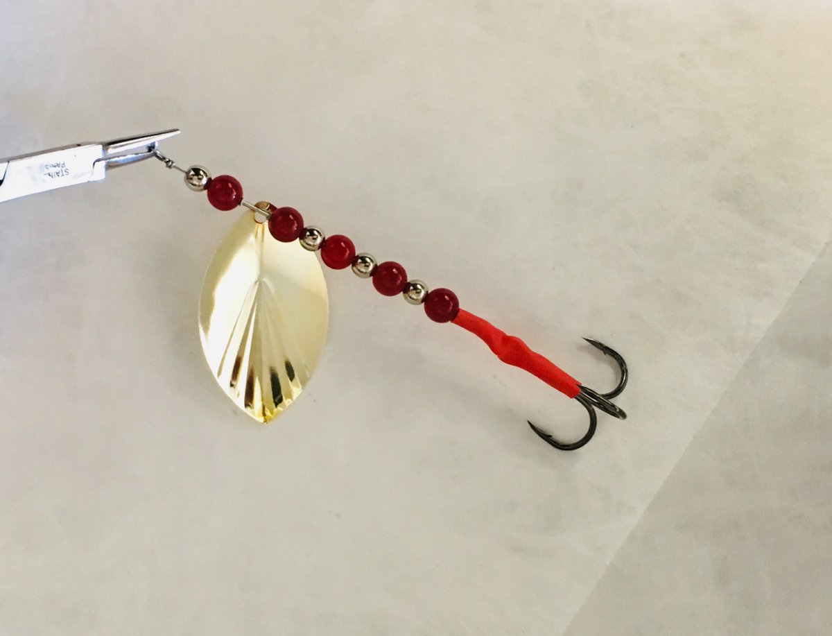 bestfishingbead's tweet image. The Bloody Tron named after the infamous Silvertron!  stonecoldbeads.com/product/6-flut…