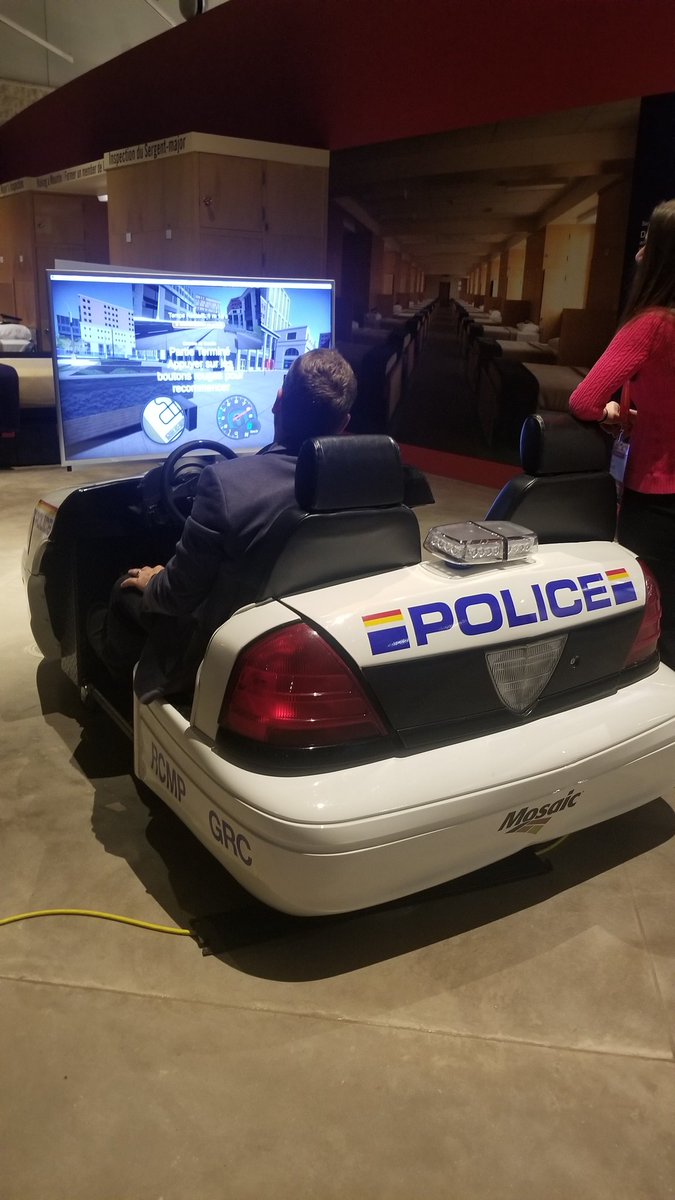 SDRT_ucalgary's tweet photo. Dr. Schwartz could never be a police officer. #cimvhrforum #rcmpheritagemuseum https://t.co/CCVzark4nb