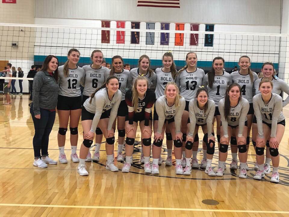 We are so proud of these girls and their accomplishments so far this year! #conferencechamps #dedicatedanddetermined