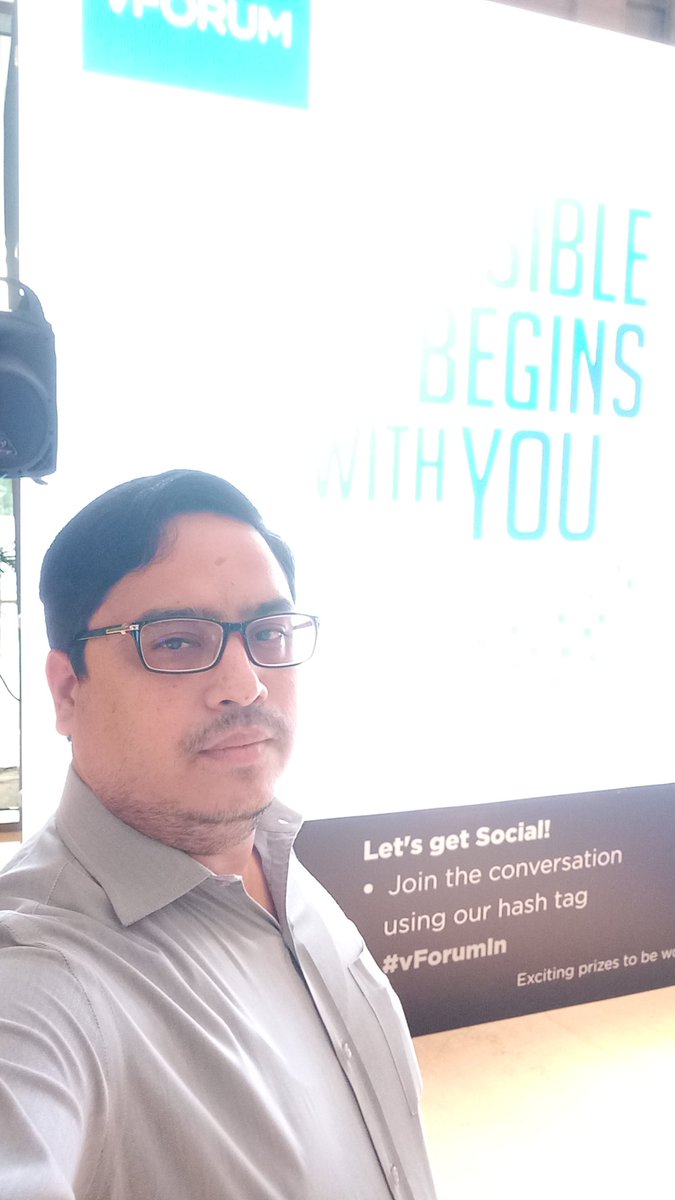 kishanpant's tweet photo. #vForum2018
Attending vForum Mumbai. https://t.co/hjPJvPfyvu