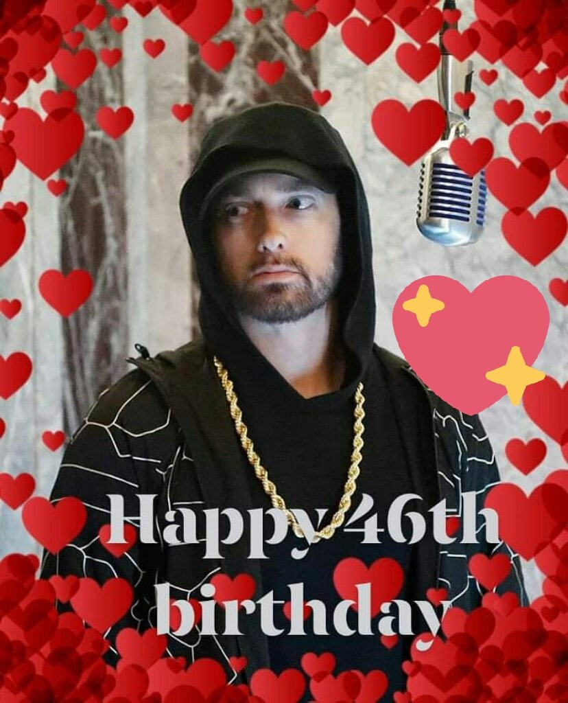 Happy birthday eminem 