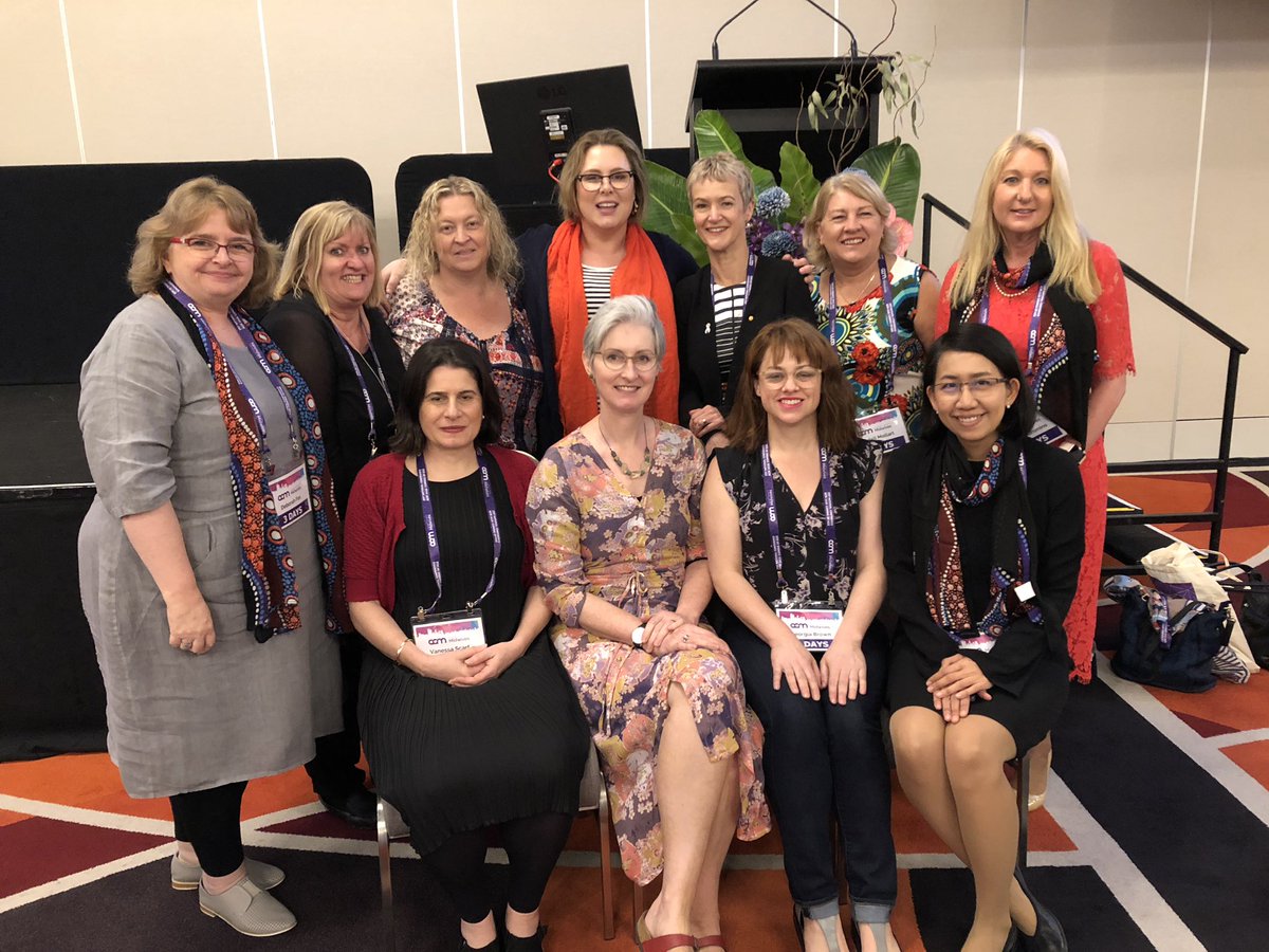 AllisonCummins2's tweet photo. UTS delegates at Australian College of Midwives #ACM2018 #UTS_health @VScarf @ChristineCatli1 @debjfox @CarolineHomer https://t.co/ZpNNcP9Hnd