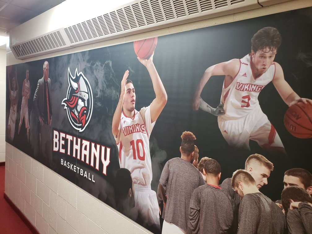 Round 1 of a couple rounds of pictures of the <a href="/BLC_MensHoops/">Vikings Men's Basketball</a> locker room. Two year project <a href="/KollegeTown/">Kollege Town Sports</a> worked on with @CoachFletchBLC to take a pretty rough locker room and turn it into a premier locker room. #kollegetown #riddell #fanaktive #bethanylutheran