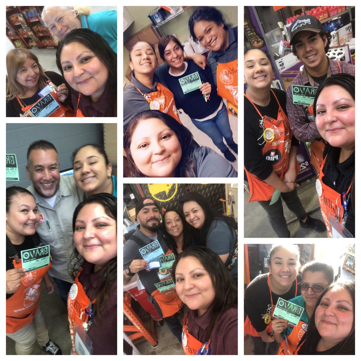 CLizzyGo0684's tweet photo. Some more Bravo recognitions from the VOA Committee! #CamandFriends2018 #OrderPuller #ServiceDesk #FrontEnd #VOA #LaMirada #WeAre684 @Yazmin0684 @AshleyG95826053 @Steve_ASM0684 https://t.co/R8vX5eojJc