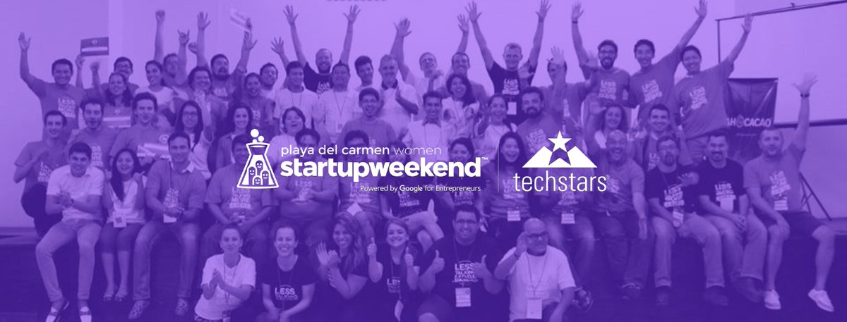 playastartup's tweet photo. 🚀 Techstars Global Startup Weekend Playa del Carmen Women
📆 16, 17 y 18 de noviembre de 2018
📍 #PlayadelCarmen
👉 https://t.co/yjcamq3bOR
📩 hola@swplaya.org
💜 https://t.co/Df2BlPK1zA https://t.co/tHlLokobI4