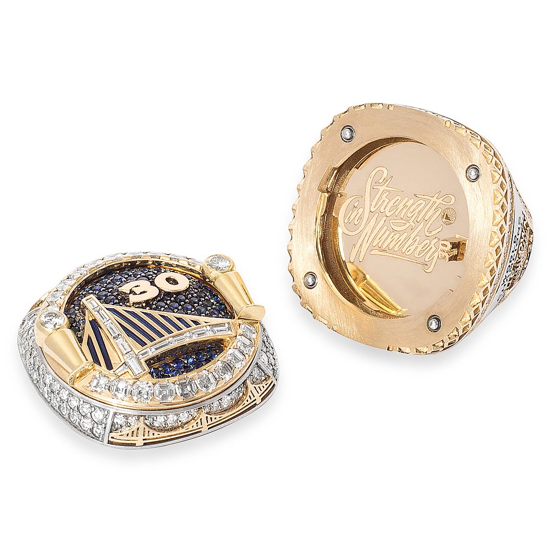 Golden State Warriors NBA Championship Ring (2018) – Rings For Champs