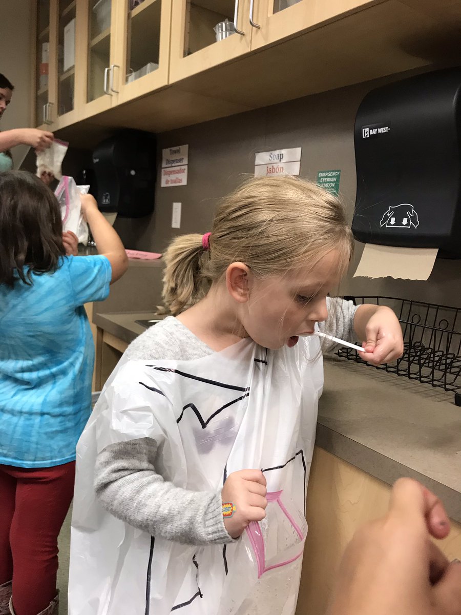 LisaThomasPHE's tweet photo. This mad scientist didn’t want to leave! Math and science night was a huge success! #LeadReed https://t.co/QLYF63zN31