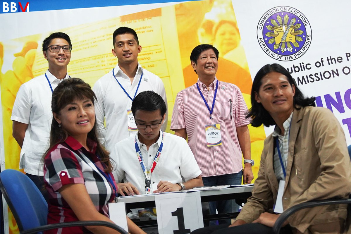bongbongmarcos's tweet photo. I have no doubt that given her vast experience as a former Congresswoman, along with her 9 years as Governor in our hometown province, my sister will definitely be an asset in the Senate.

You got this, Manang Imee! #MarcosPaRin https://t.co/INUaFXNK8G