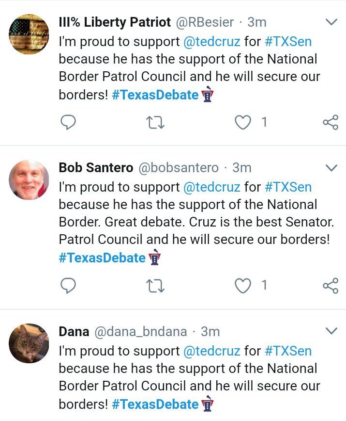 WhyNot_RESISTS's tweet photo. #CruzBots https://t.co/7LDRbqXnmR