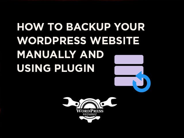 WordPressMecha1's tweet image. How to backup your WordPress website manually and using plugin
WordPress website Backup, It is the best way to keep your WordPress website data safe and secure
Read more at: wordpress-mechanic.com/2018/10/13/how…

#WordPress #WordPress_Mechanic #WordPress_backup