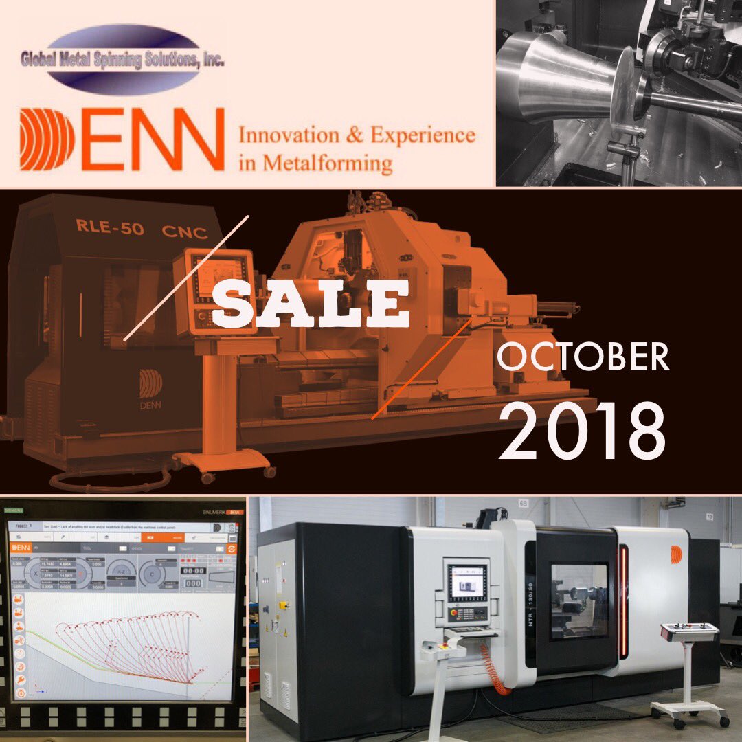 GlobalMetalSpin's tweet image. DENN #metalspinning and #flowforming machines. globalmetalspinning.com