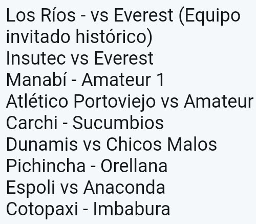 futbol28x's tweet photo. #CopaEcuador Primera Fase https://t.co/brewMUk2JD