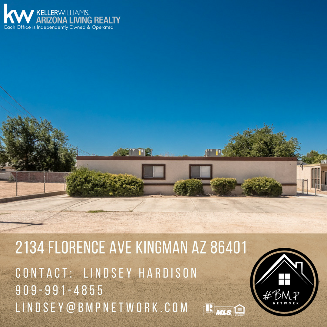 💲 Great Investment Property 💵 #Rental #Investment #RealEstate #Realtor #Realty #ForSale #Property #Properties #Invest #Housing #Listing #Arizona   #Kingman #AZ #RentalIncome #MakeMoney #Money #Income #InvestmentIncome #RentalPropertyForSale 
➡ ow.ly/v5bl30lCSMI