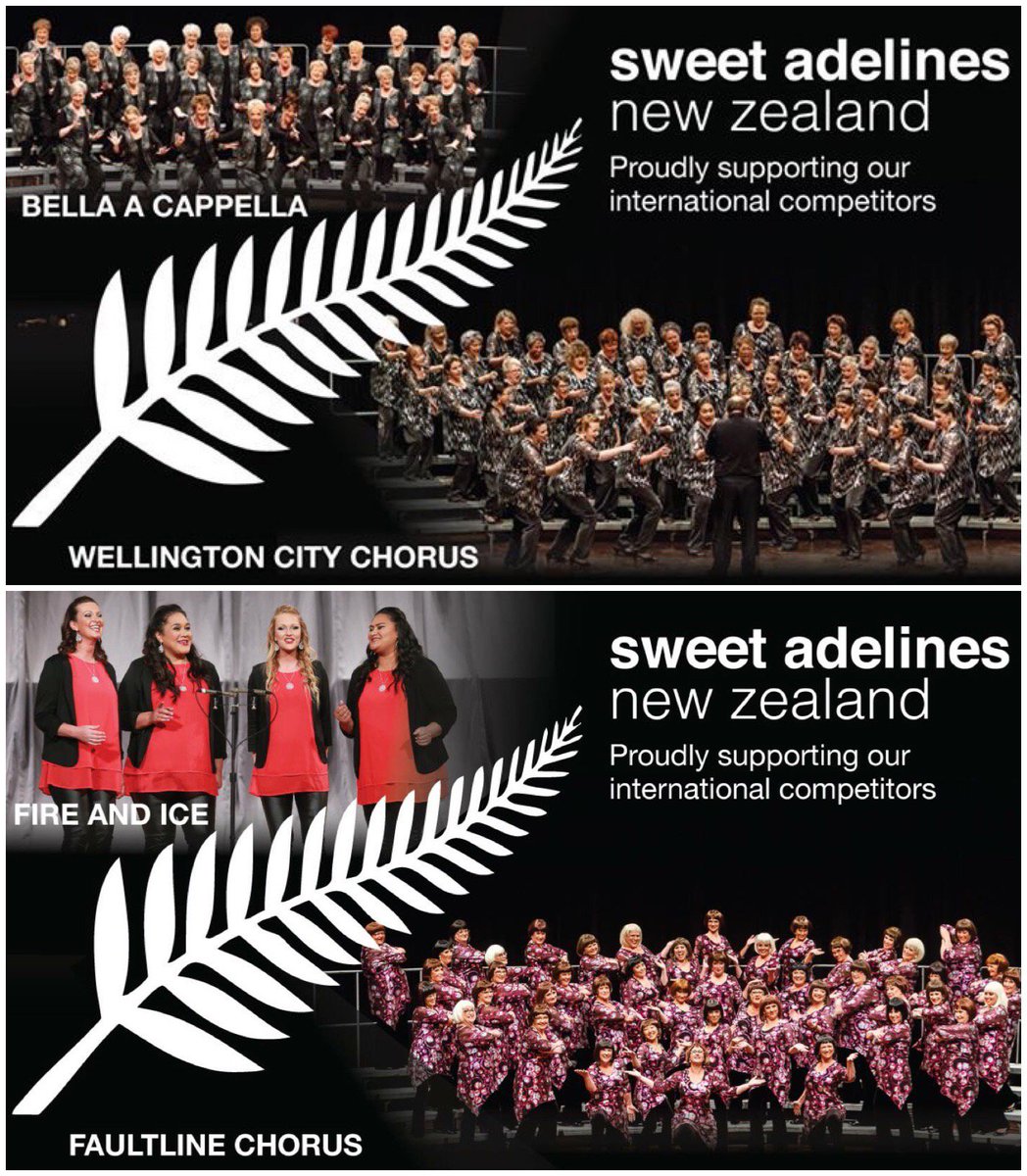 WRTones's tweet image. So proud of the Kiwi s competing at International this year - 3 choruses and 1 quartet - sending love and cheers all the way from New Zealand!!  @FaultlineChorus @WgtnCityChorus #SASTL