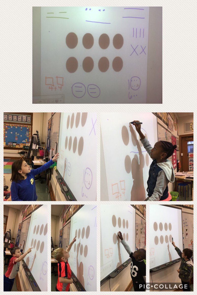 LindseyFiore's tweet photo. The kids love subitizing and stretching their brains to find a variety of ways to count the dots! #HawthorneIgnites https://t.co/VfkQK34a6j
