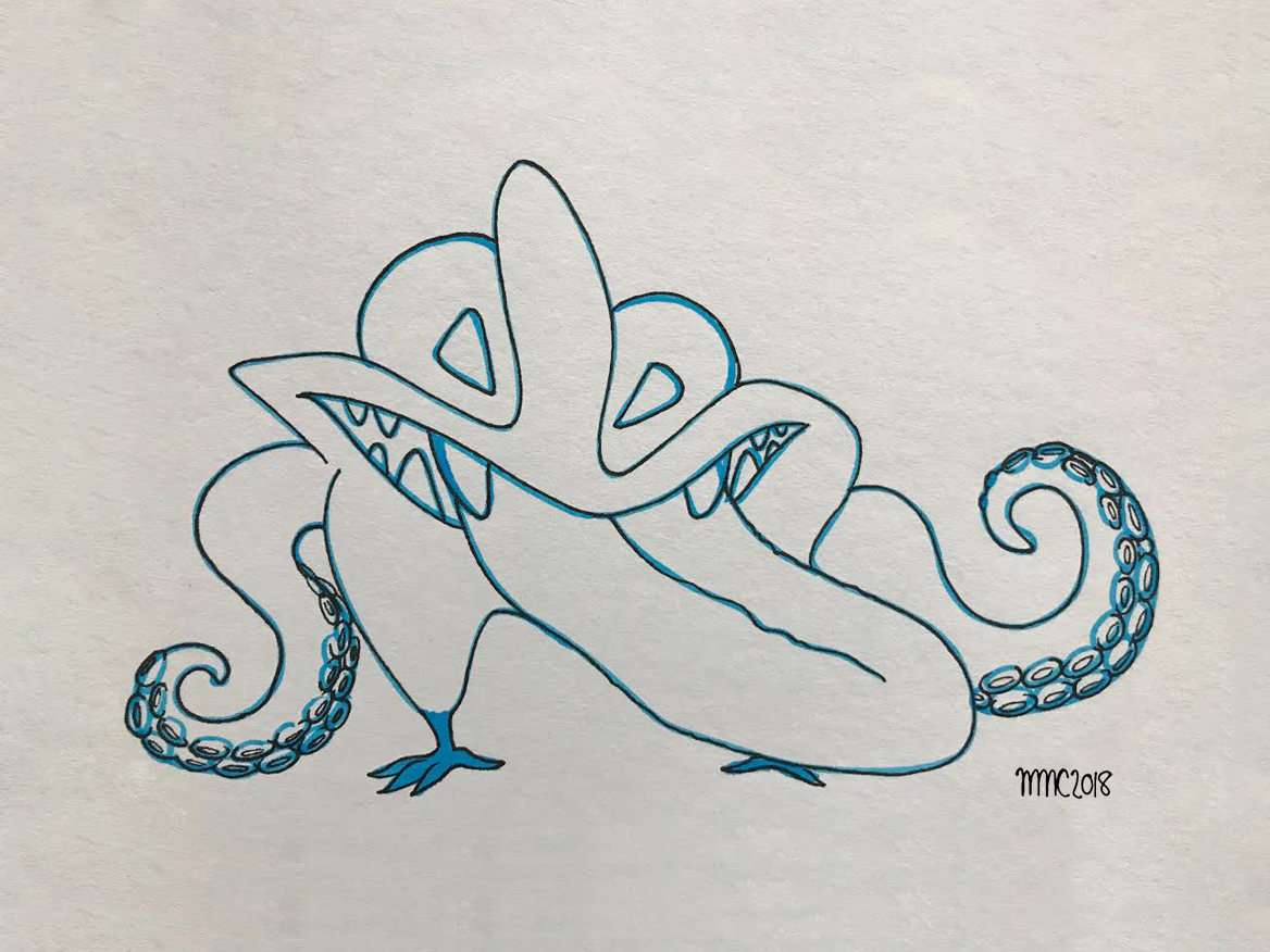 MMCedrati's tweet photo. Entry #16 for Inktober -> Squeegee! 👾

#Inktober #inktoberday16 #Inktober2018 #drawing #illustration #dailydoodle https://t.co/TdjKMihHcc